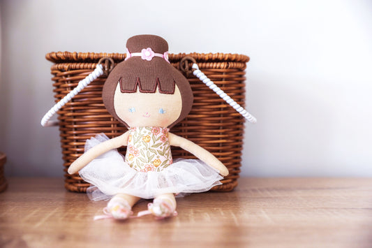Baby Ballerina Doll - Rose Garden