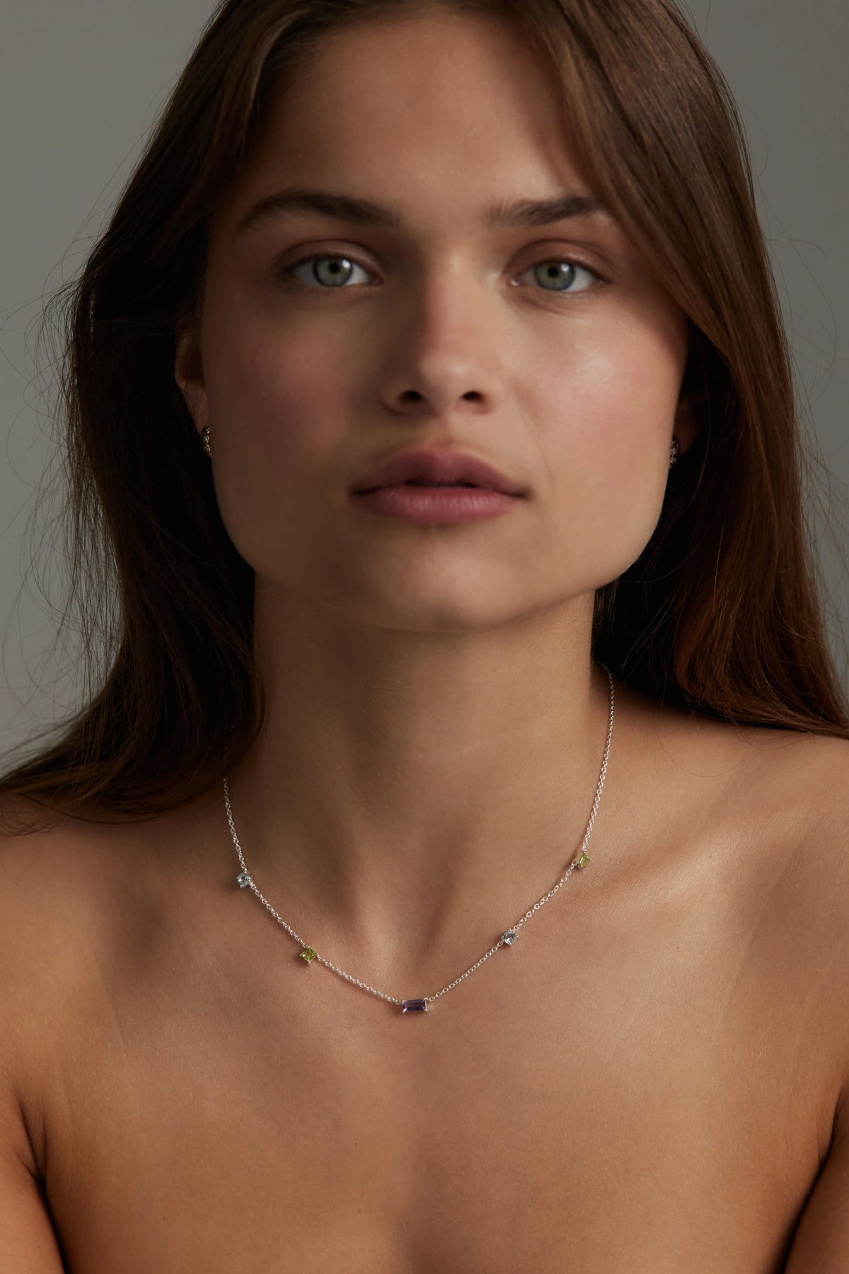 Daisy Silver Necklace