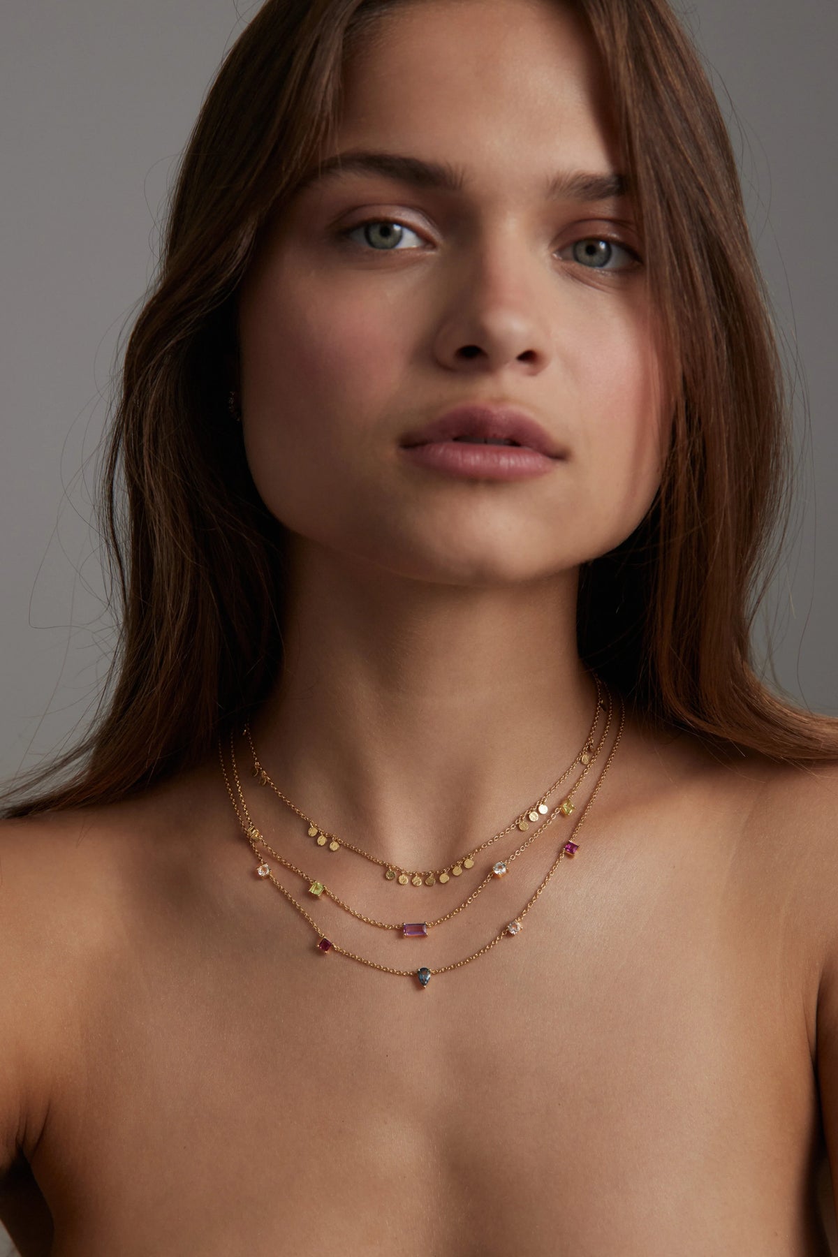 Daisy Gold Necklace