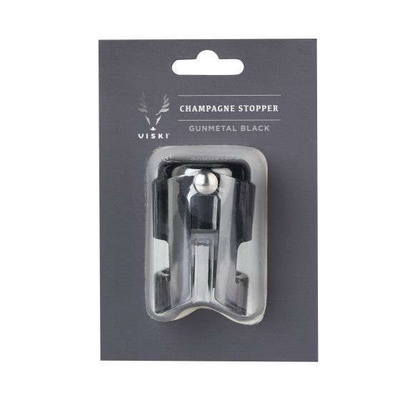 Gunmetal Champagne stopper