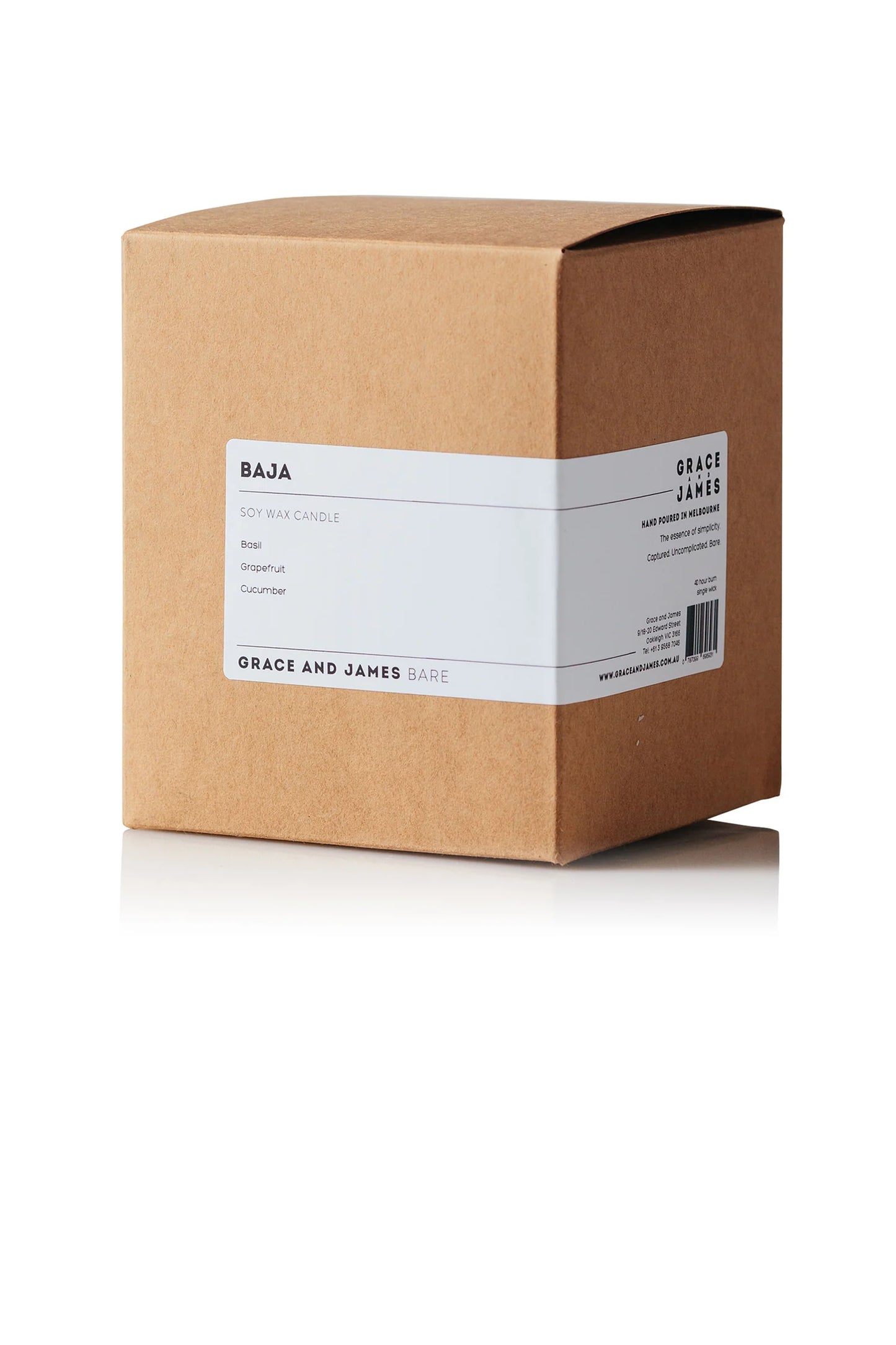 Baja Candle | basil, grapefruit and cucumber