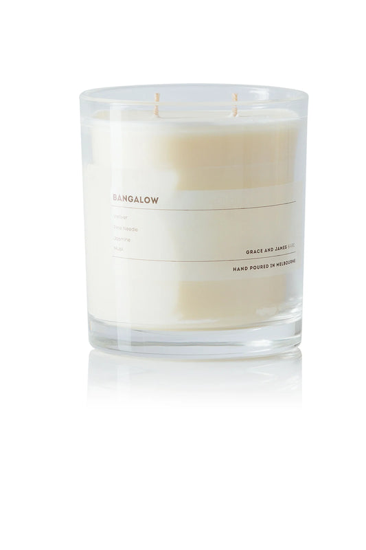 Bangalow Candle |  Vetiver, pine needle, jasmine and musk