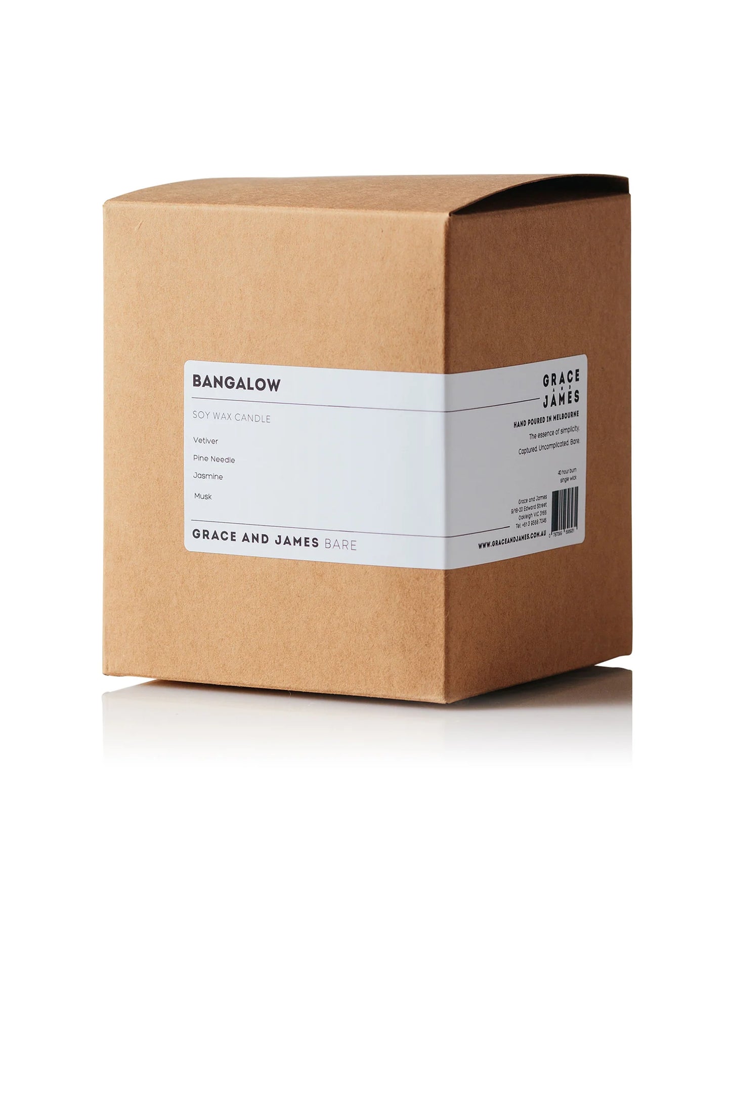 Bangalow Candle | Vetiver, pine needle, jasmine and musk