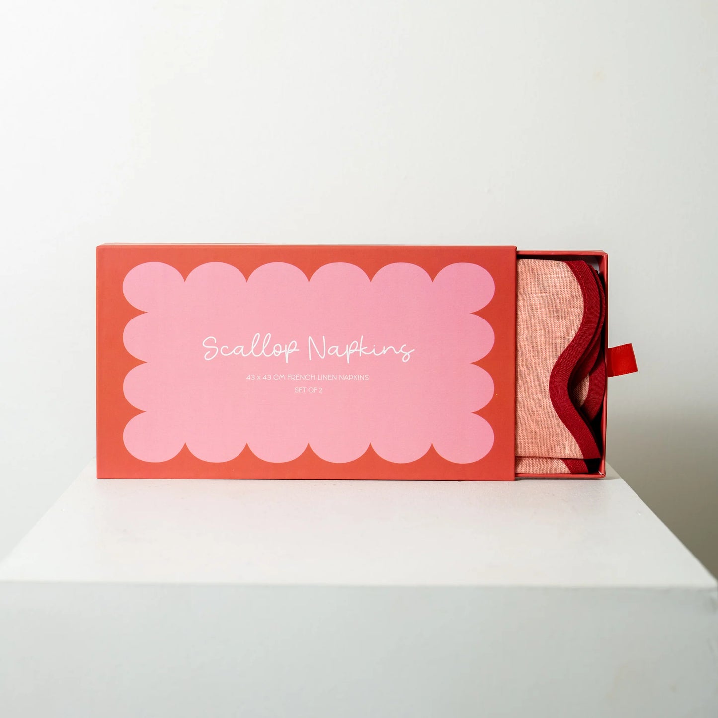 Scallop Napkins (Set of 2)