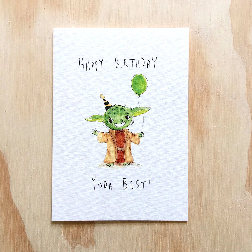 Gift Card - Happy Birthday, Yoda Best!