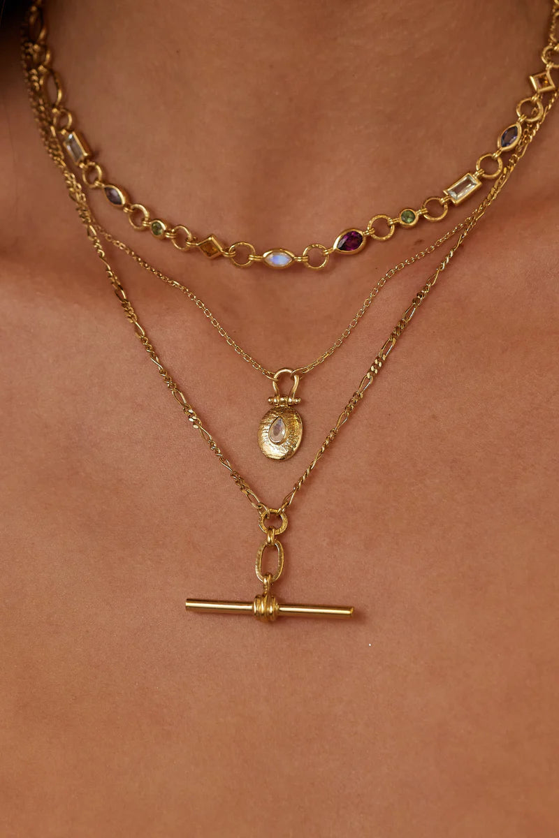 Fob Gold Necklace