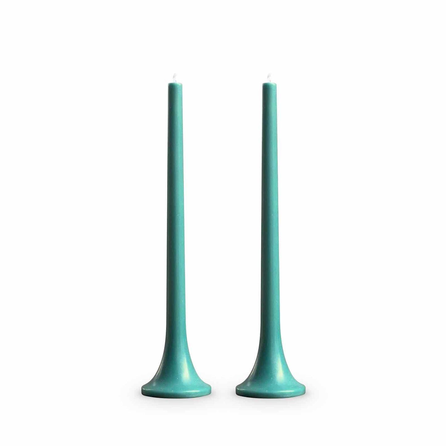 Turquoise Tusk Candle, Set of 2