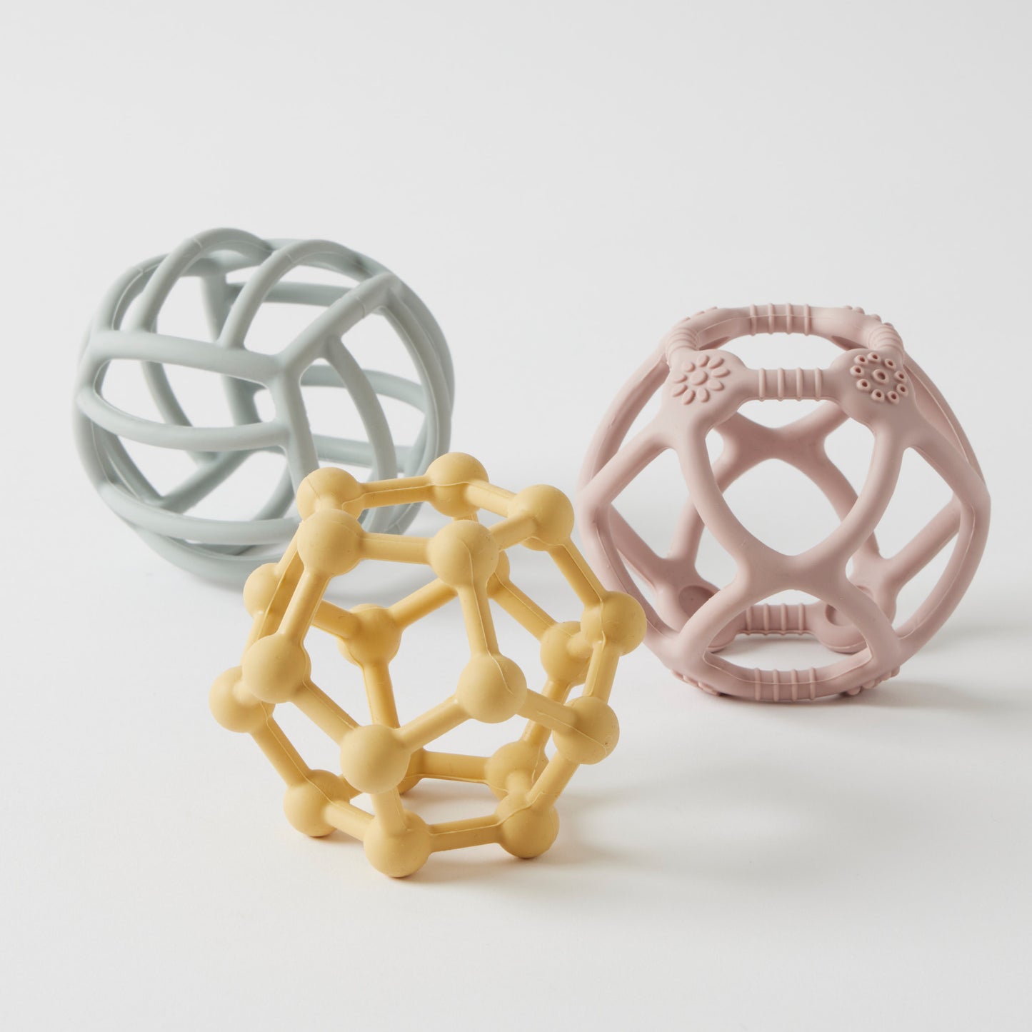 Cedric Silicone Teething Ball - Musk