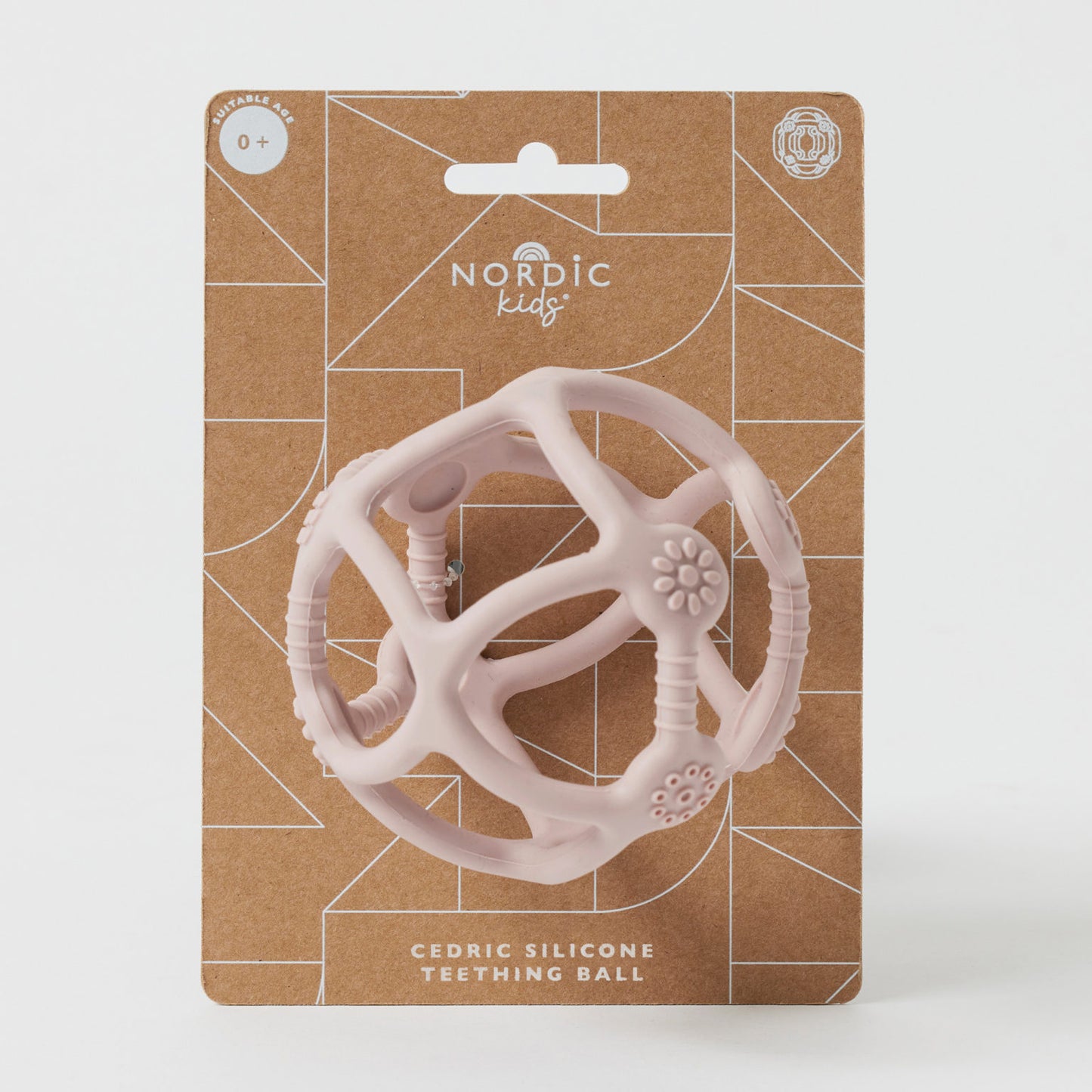 Cedric Silicone Teething Ball - Musk