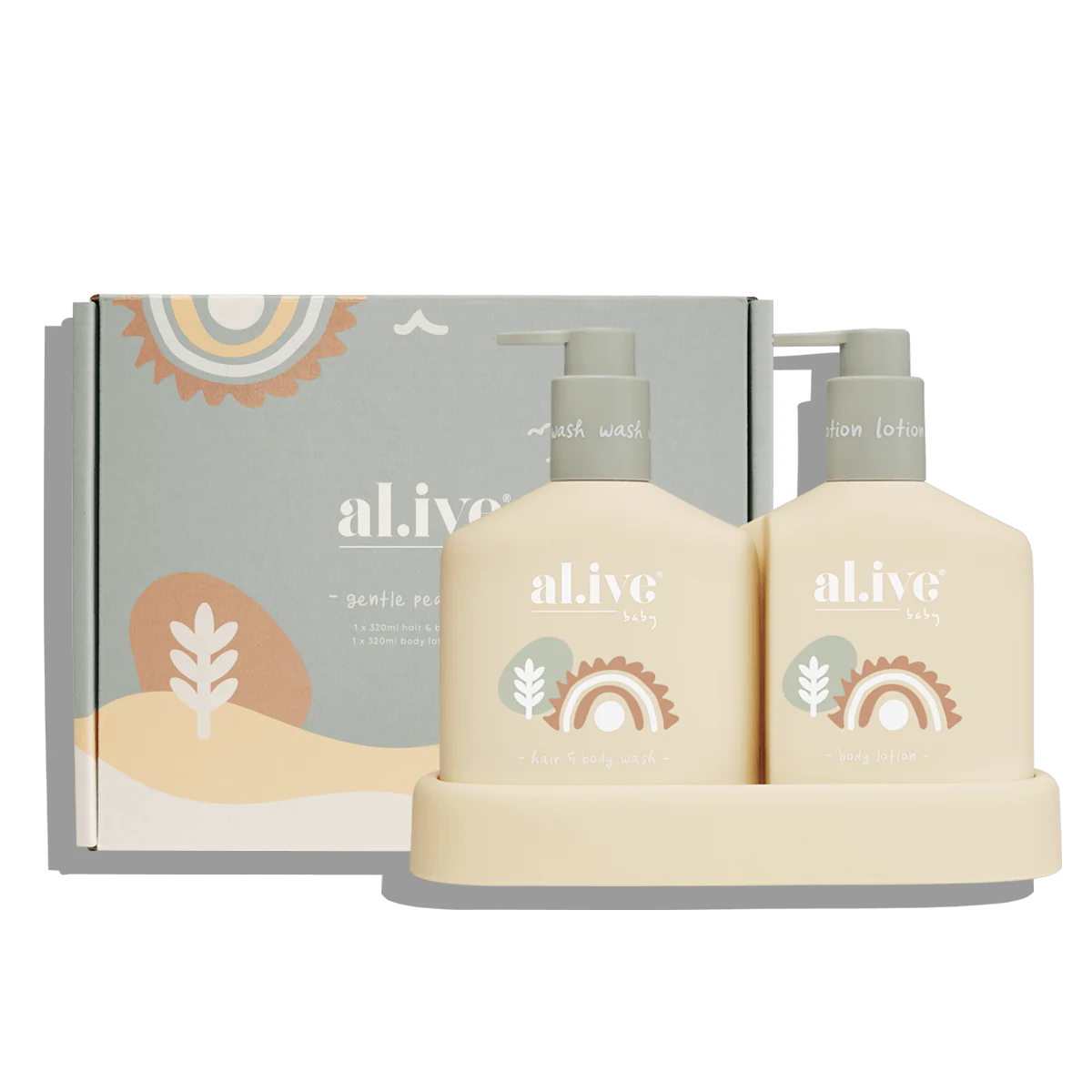 Al.ive Baby Hair and Body Duo, Gentle Pear