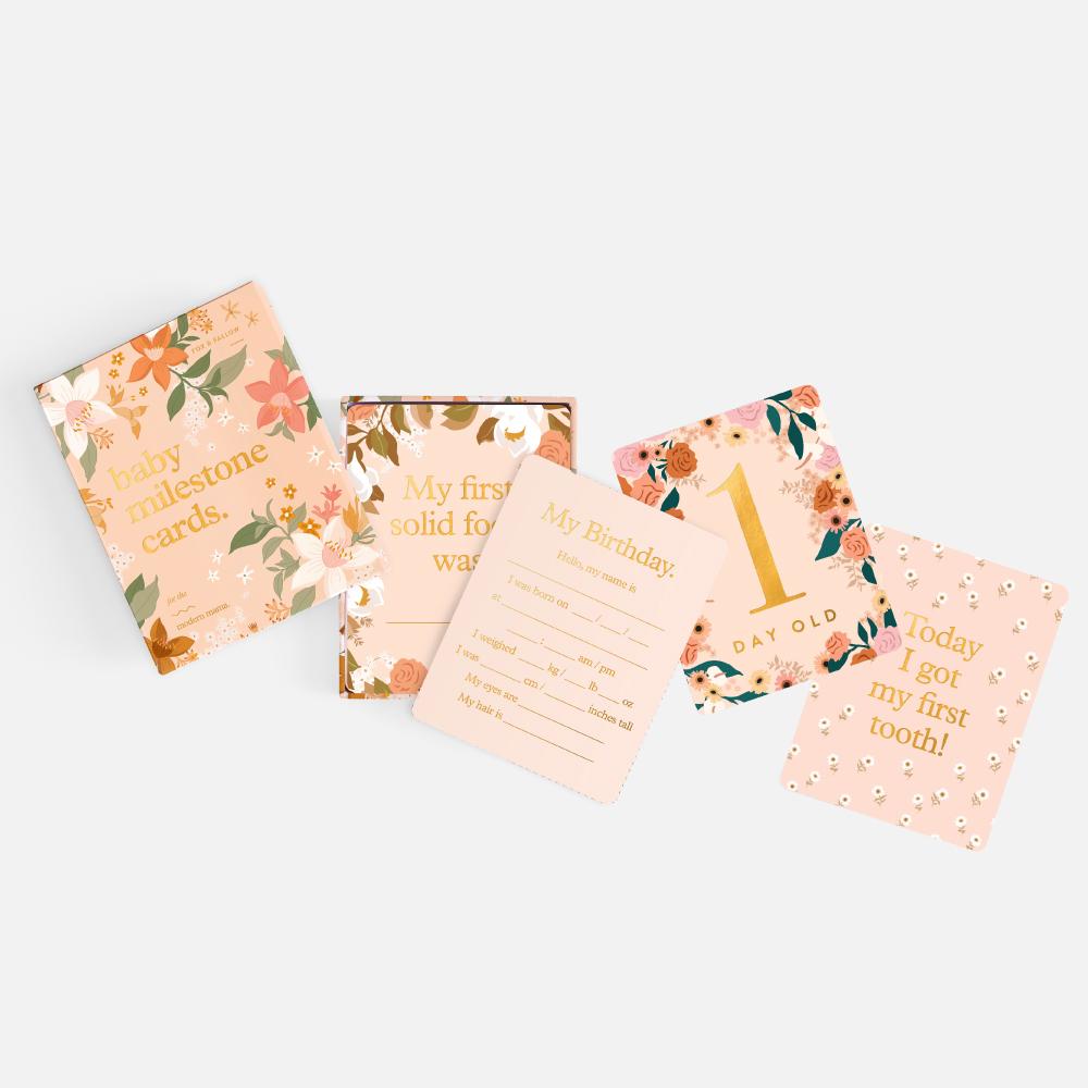Baby Milestone Cards