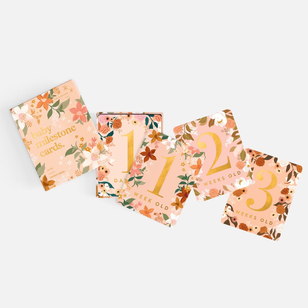 Baby Milestone Cards