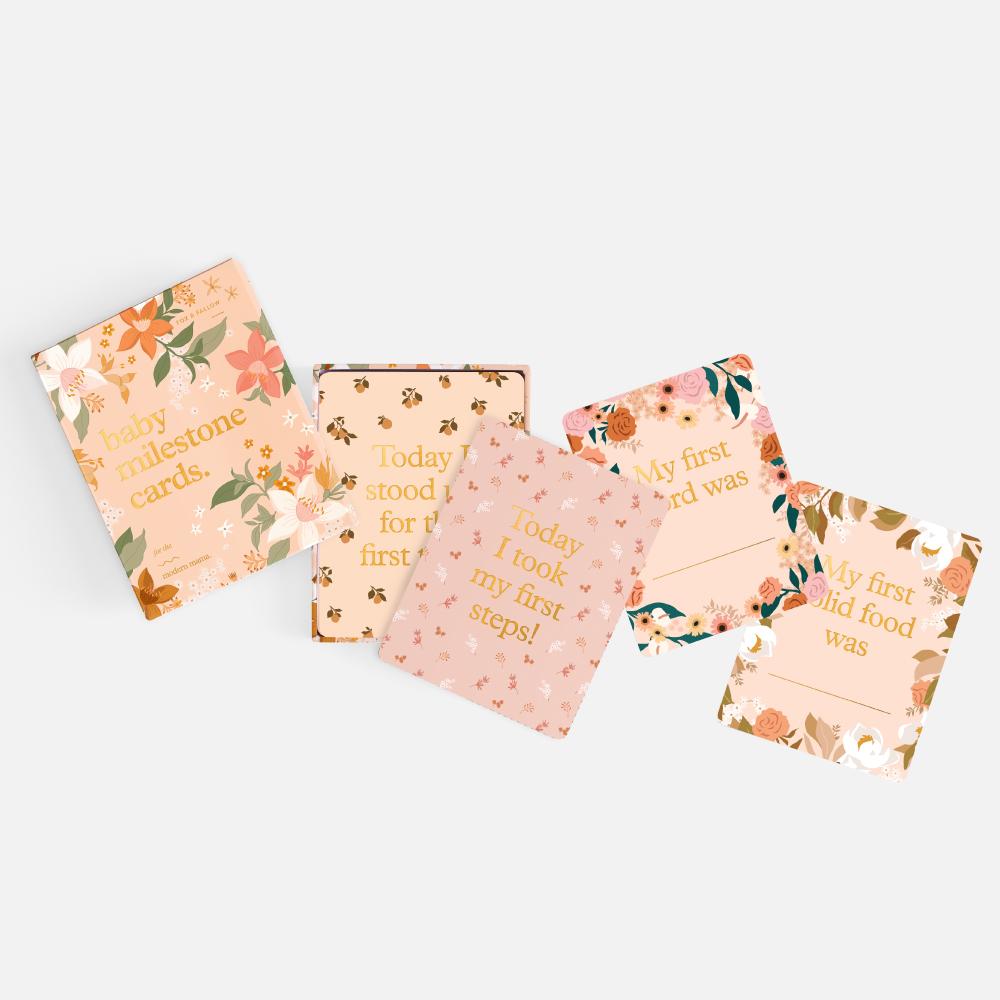 Baby Milestone Cards