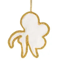 Gumnut Flower Sequin Hanging Decoration