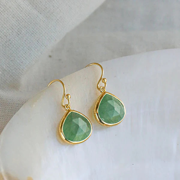 Gather Earrings, Gold