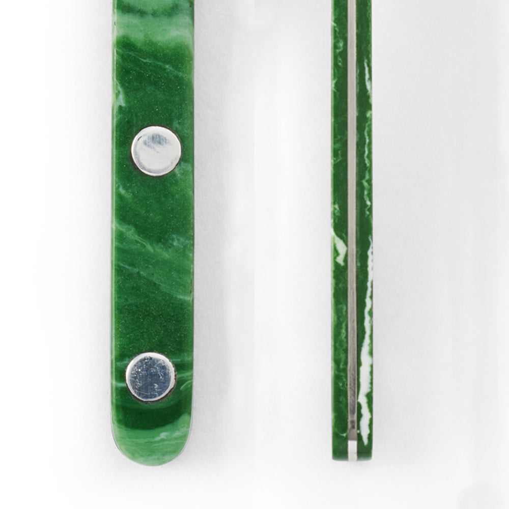 Salad Servers - Emerald, Taupe or Monochrome