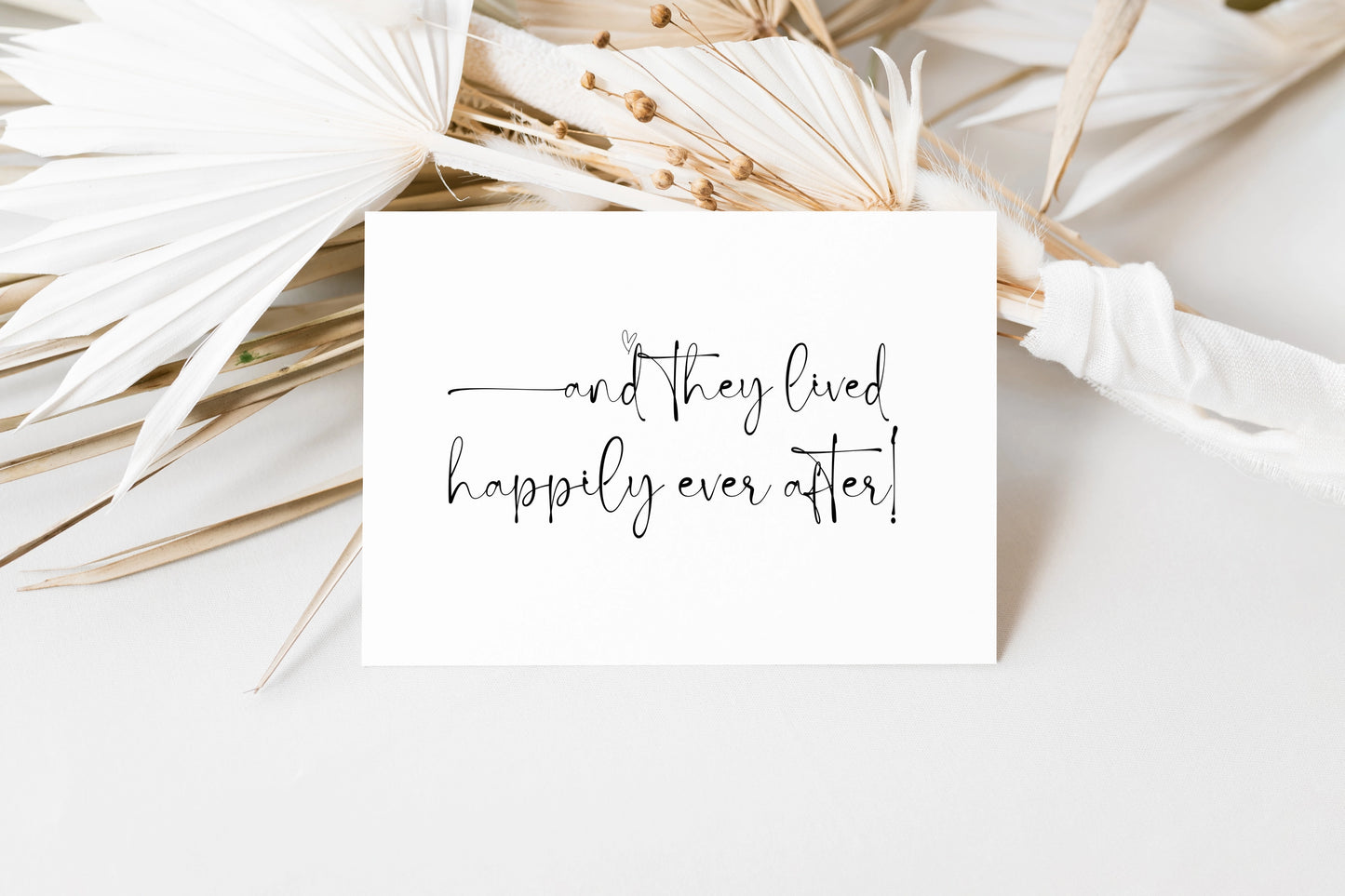 And They Lived Happily Ever After Card
