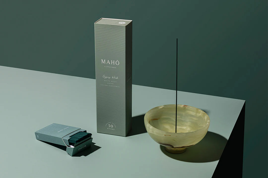 Kōdō catchall - Onyx Incense Holder