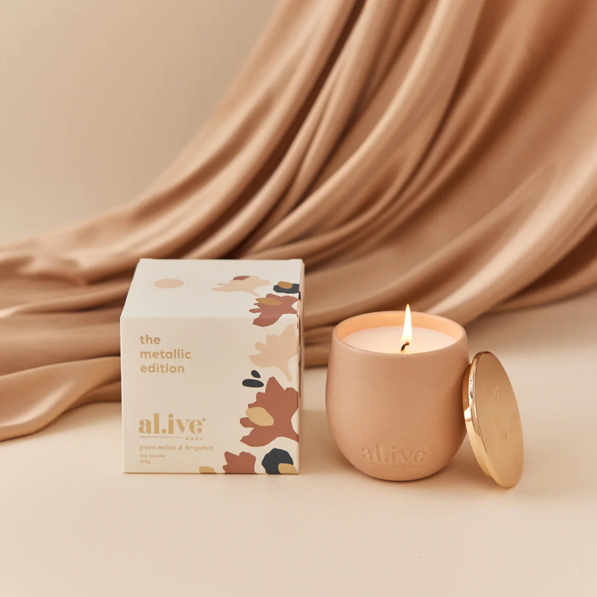 Green Melon & Bergamont Soy Candle