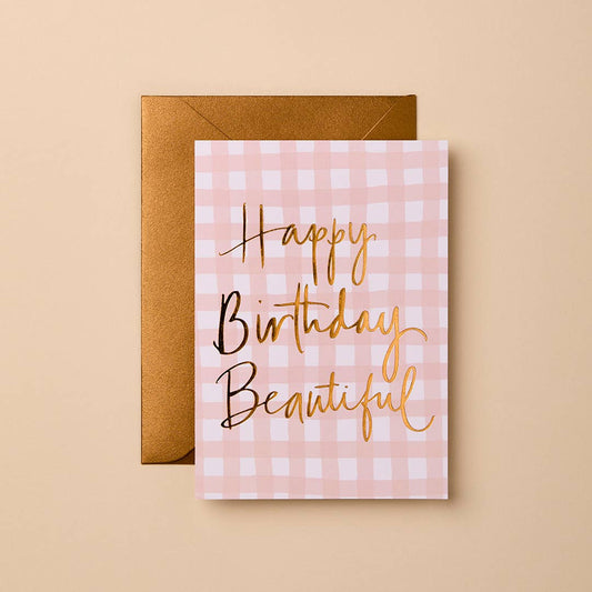 Happy Birthday Beautiful Card