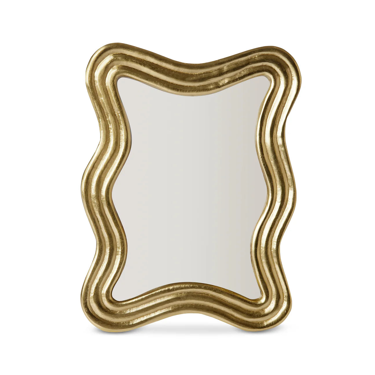 Brass Wavy Photo Frame