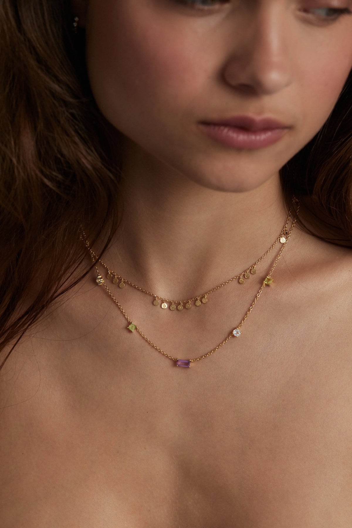 Daisy Gold Necklace