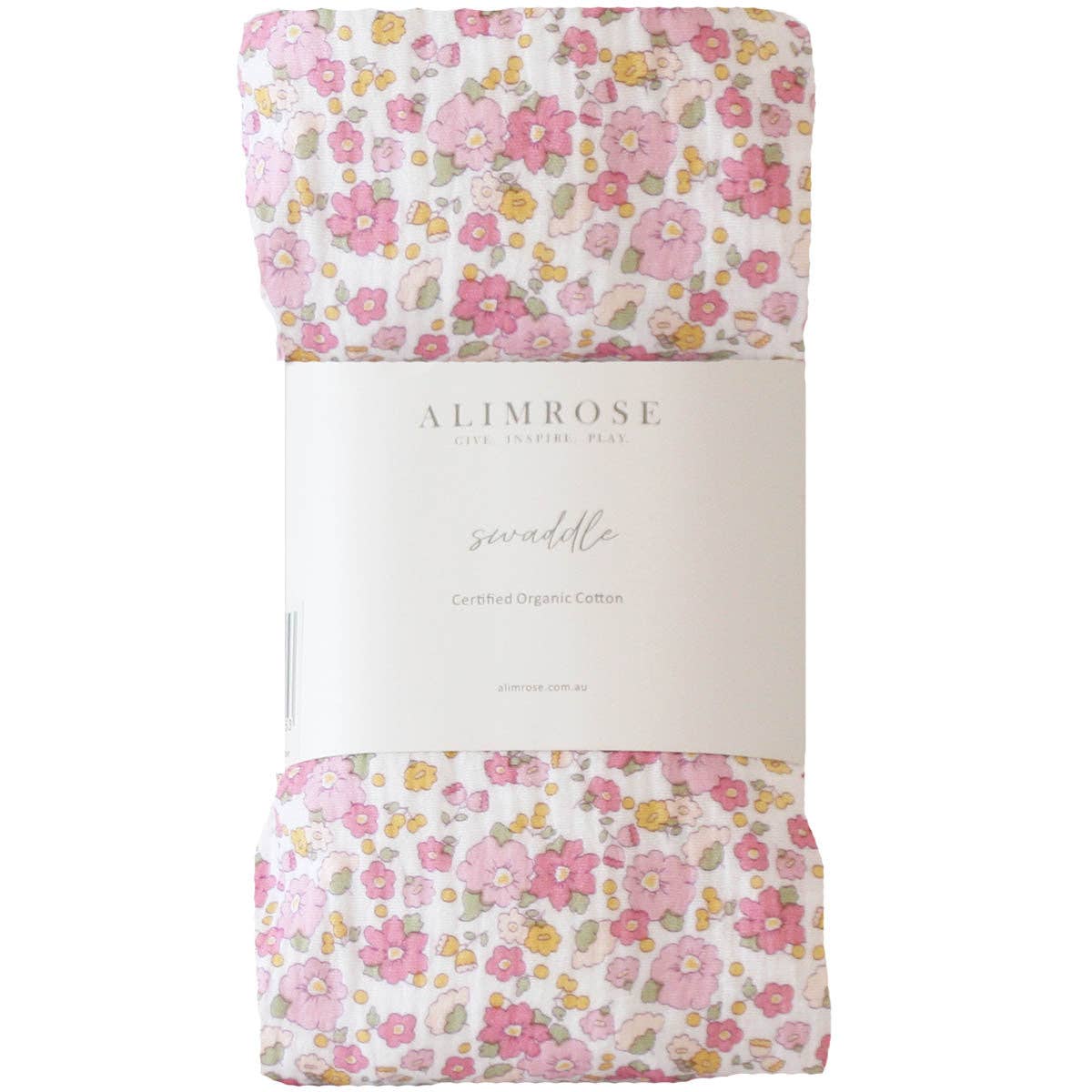 Muslin Swaddle Rose Garden