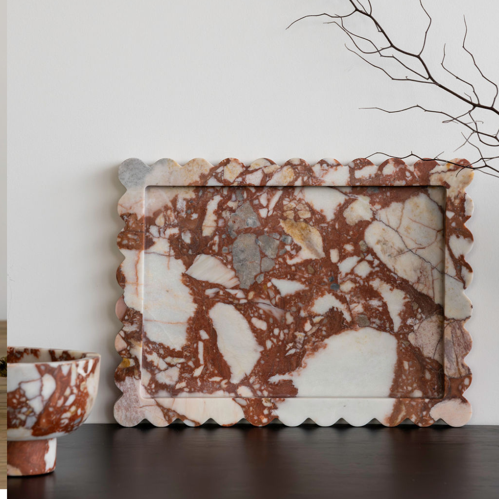 Palazzo Large Scalloped Tray