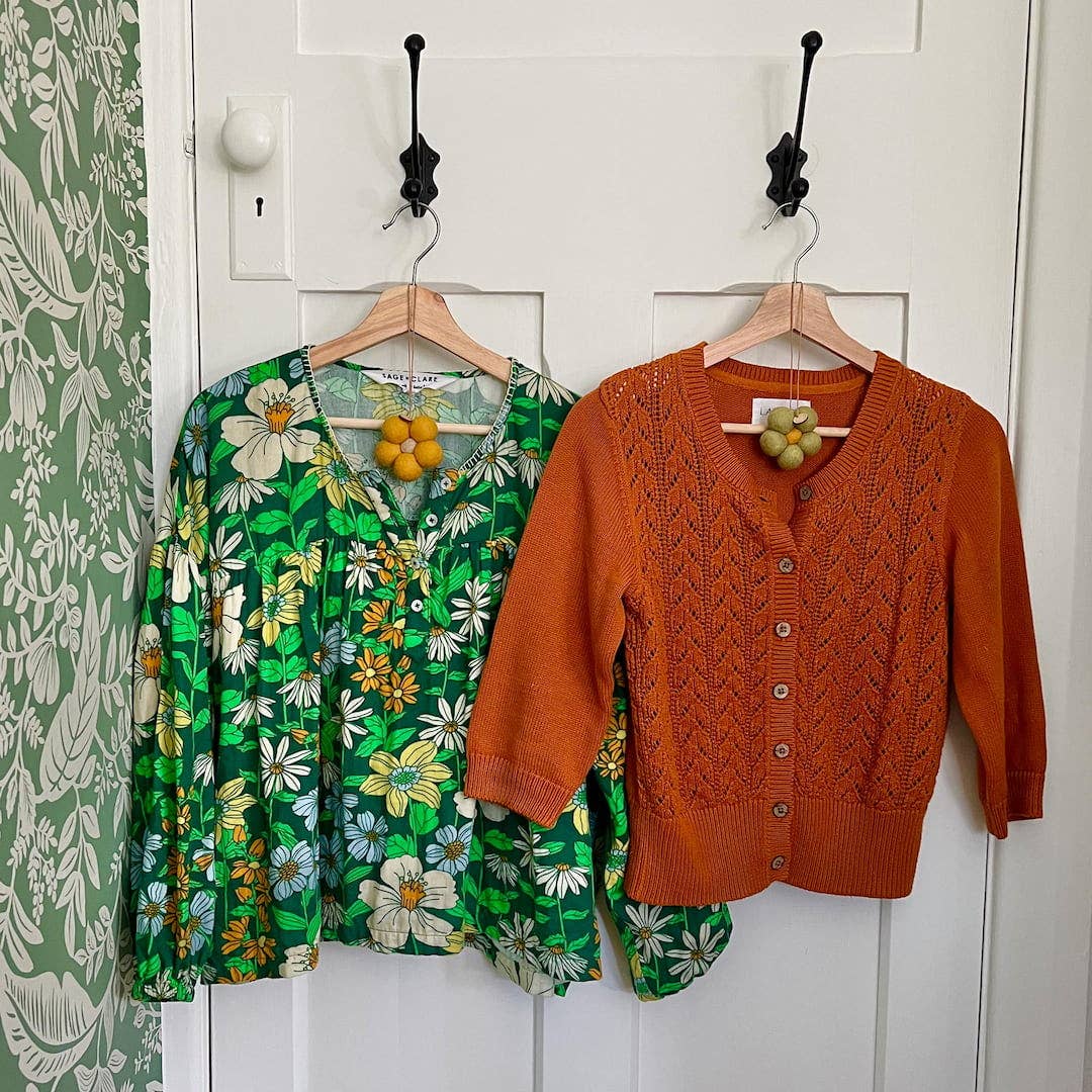 Felt Flower Air Fresheners - Australian Countryside