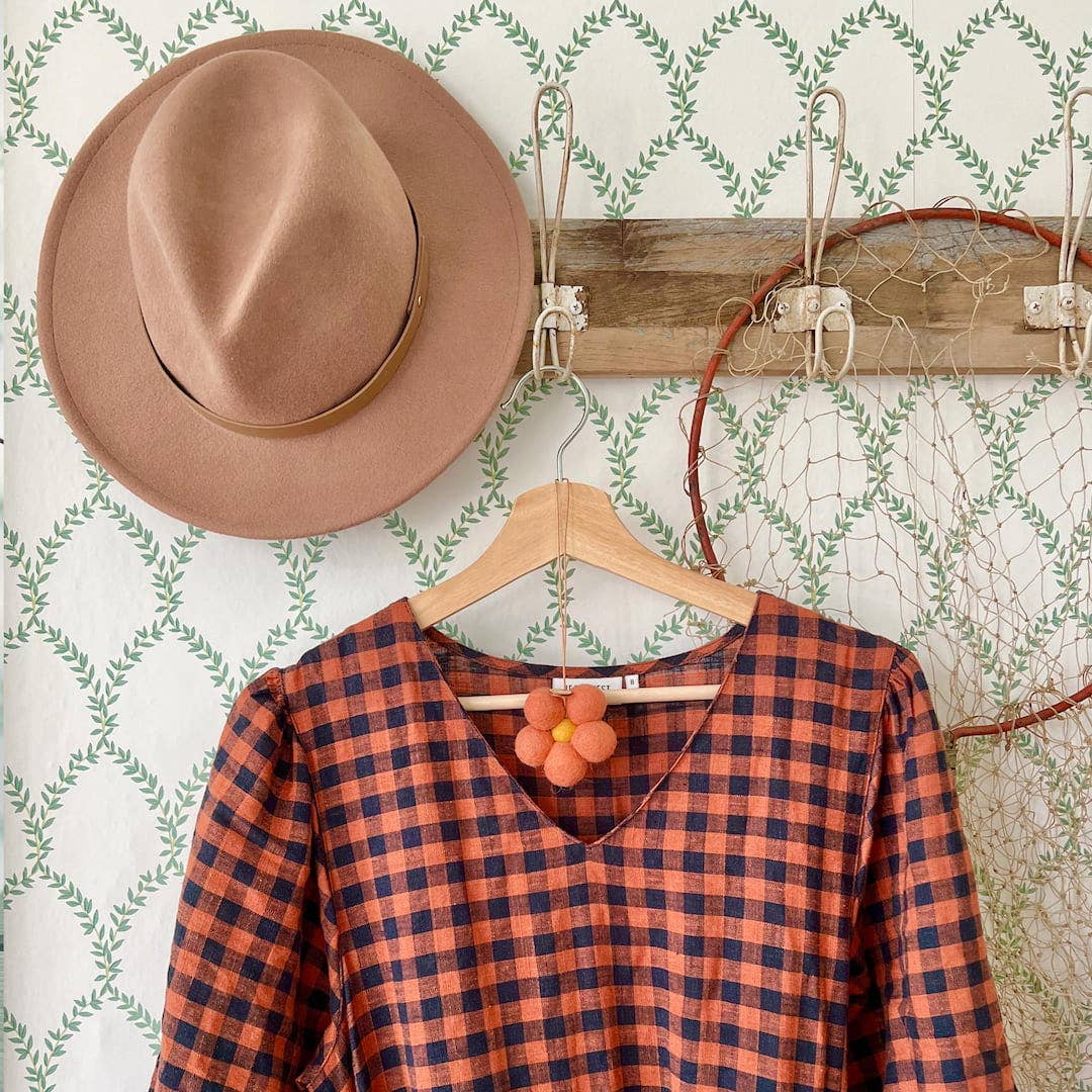 Felt Flower Air Fresheners - Flower Garden