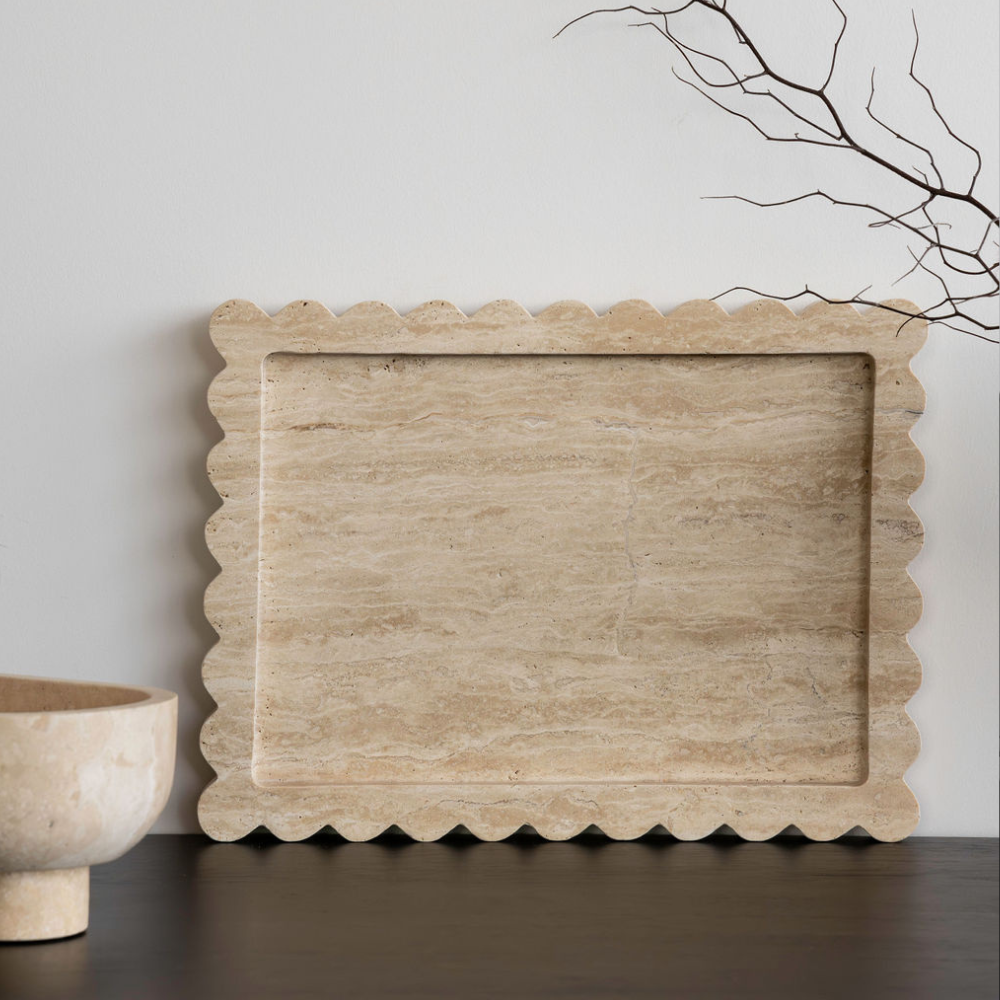 Palazzo Large Scalloped Tray
