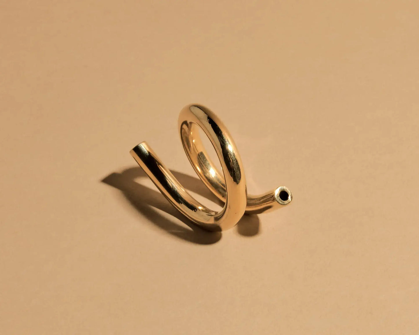 Brass Incense Holder - Loop