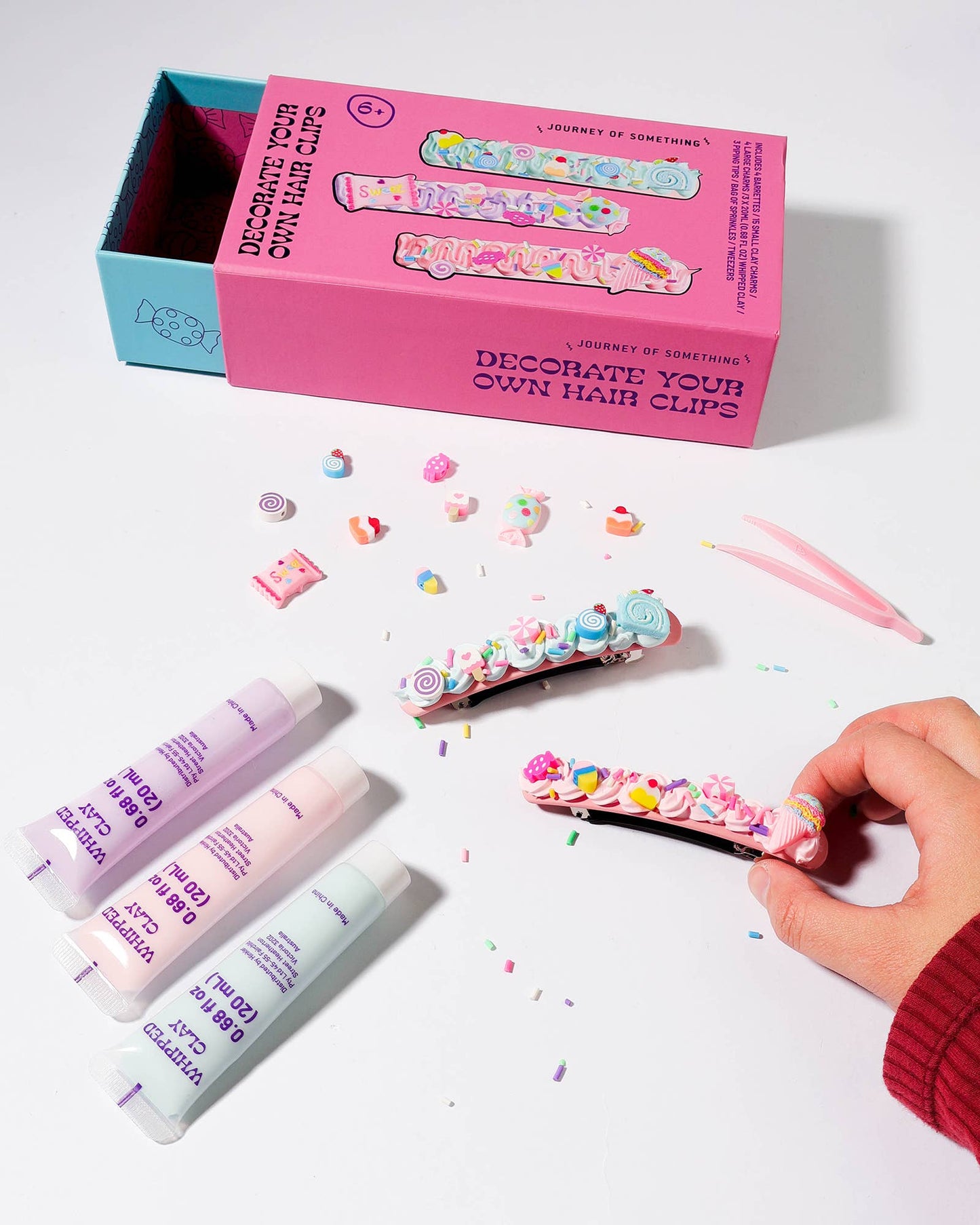 Decorate Your Own Hair Clips