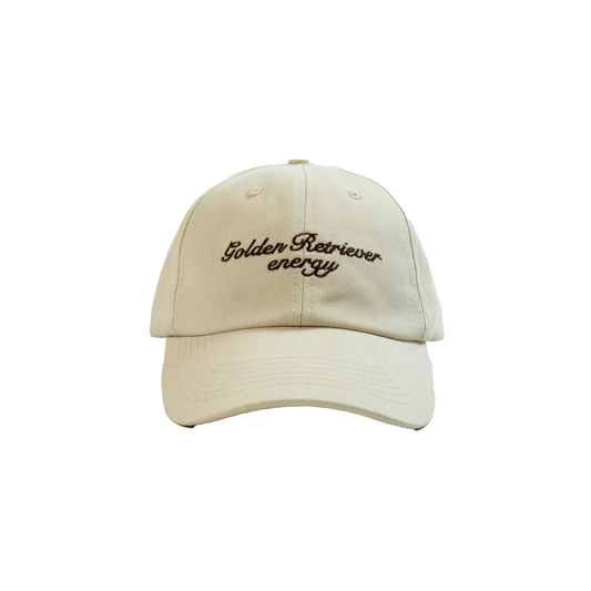 Golden Retriever Energy Baseball Cap