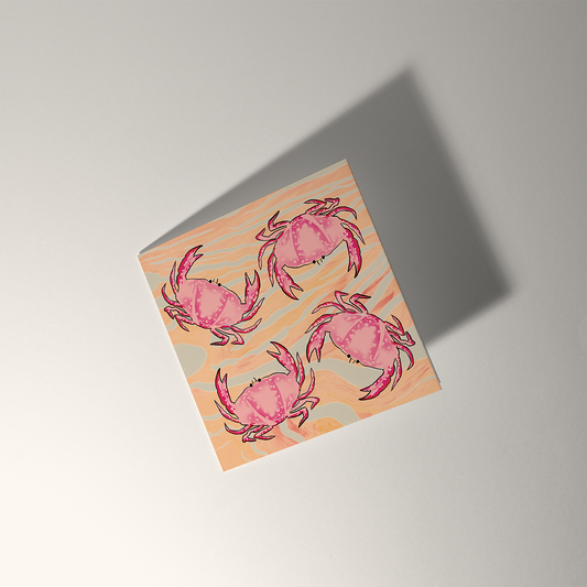 CRABBY GREETINGS Card