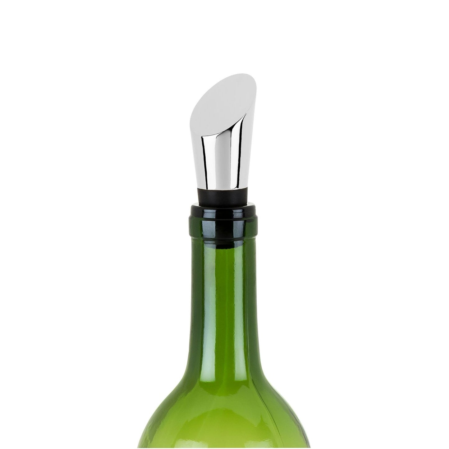 Stainless steel heavyweight bottle stopper