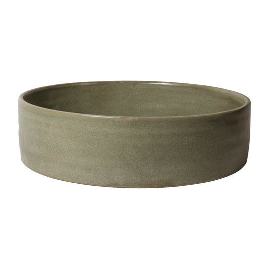 Large Wheel Bowl / Olive