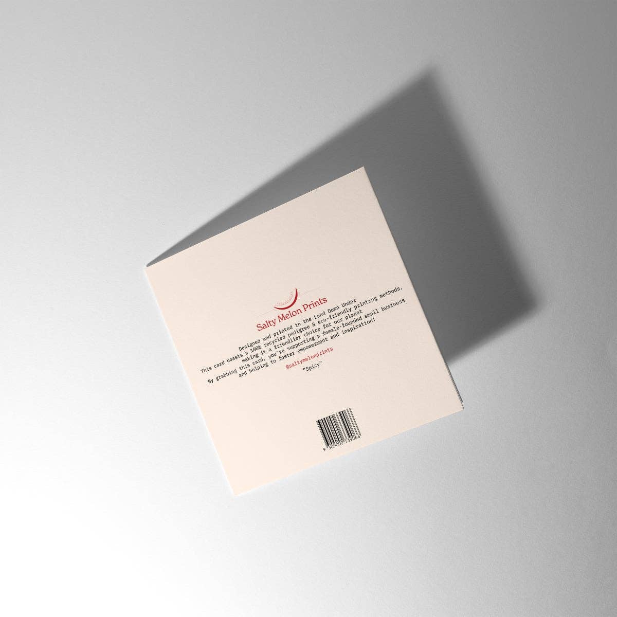 Spicy Chilli Card