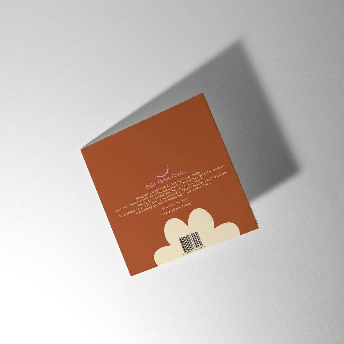 Happy Birthday Flower Card