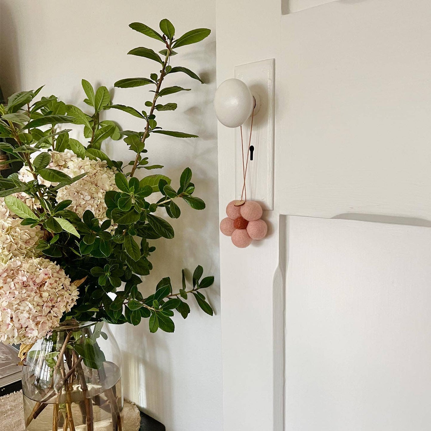 Felt Flower Air Fresheners - Blue Cypress & Jasmine