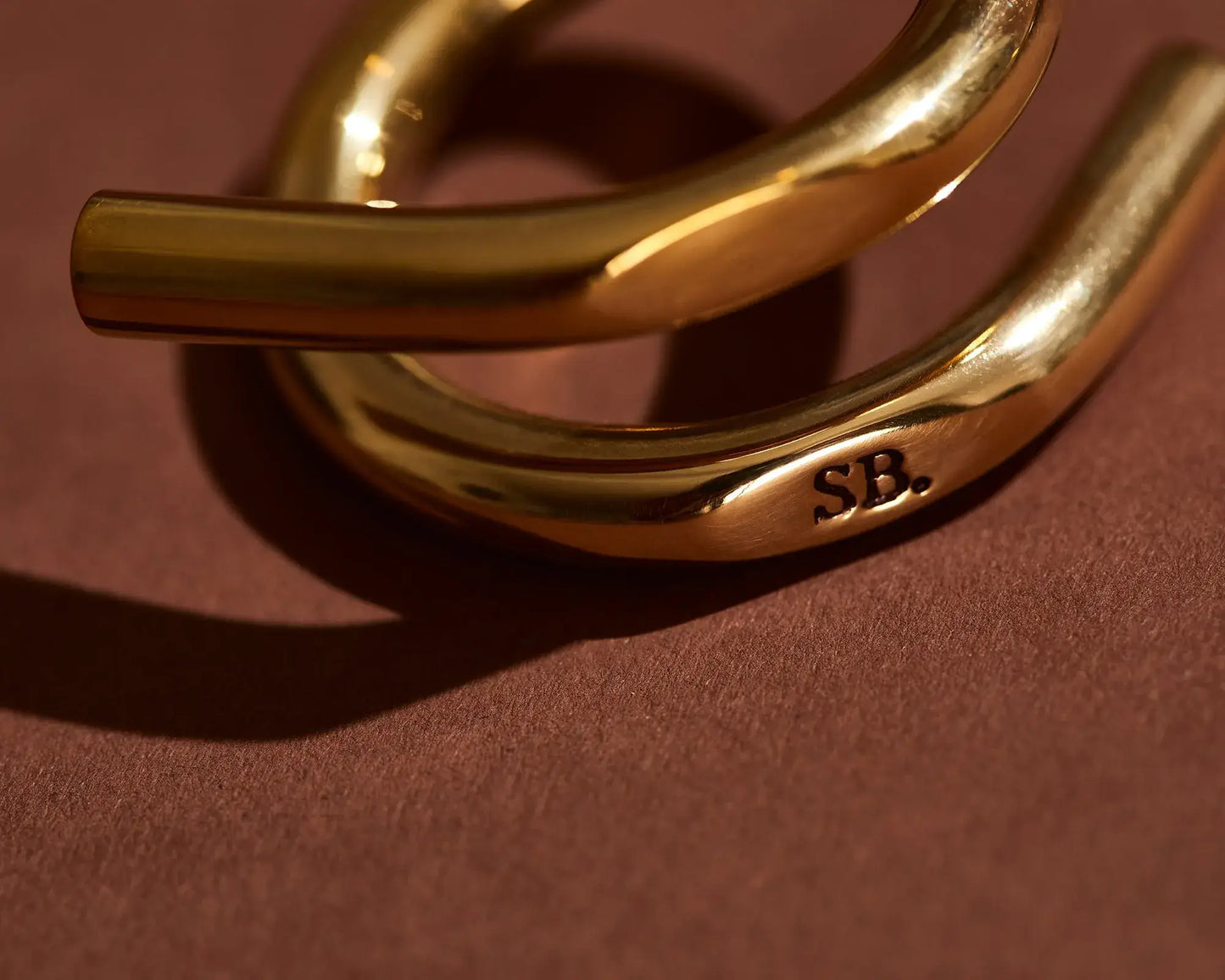 Brass Incense Holder - Loop