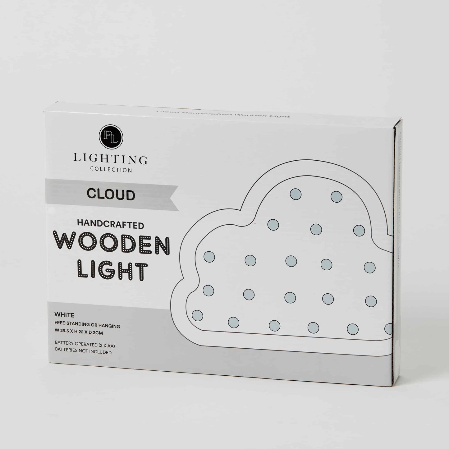 Cloud Wooden Light