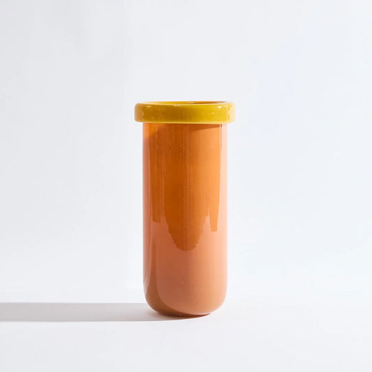 Caramel Tan Vase