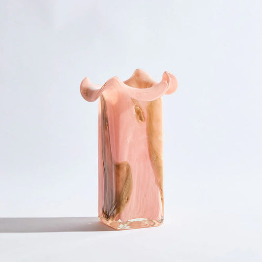 Cubism Pink Vase