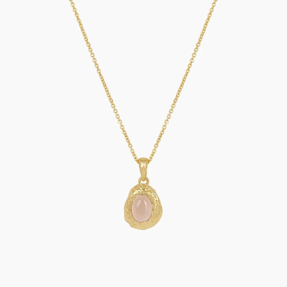 Blossom Necklace Rose Quartz