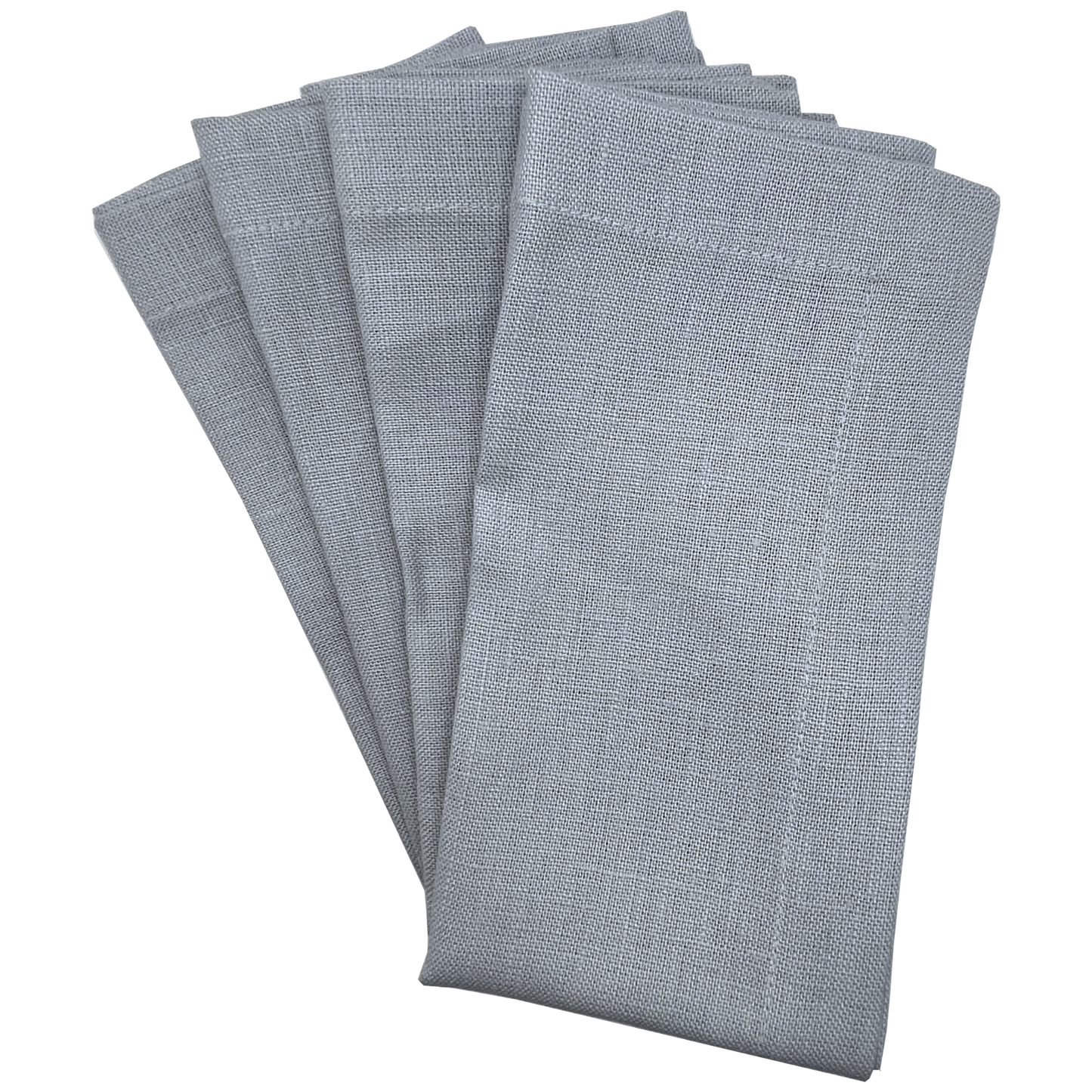 Handmade Linen Napkins (Blue)