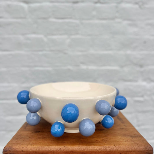 Bubble Bowl - Dark and Baby Blue
