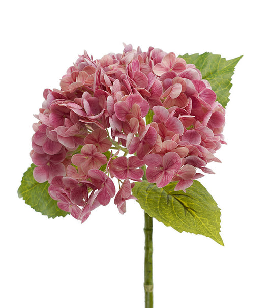 Real Touch Hydrangea Stems, Pink
