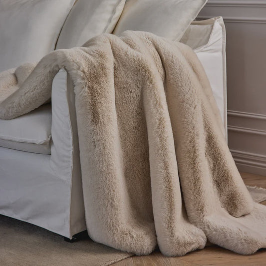 Arctic Cream Throw