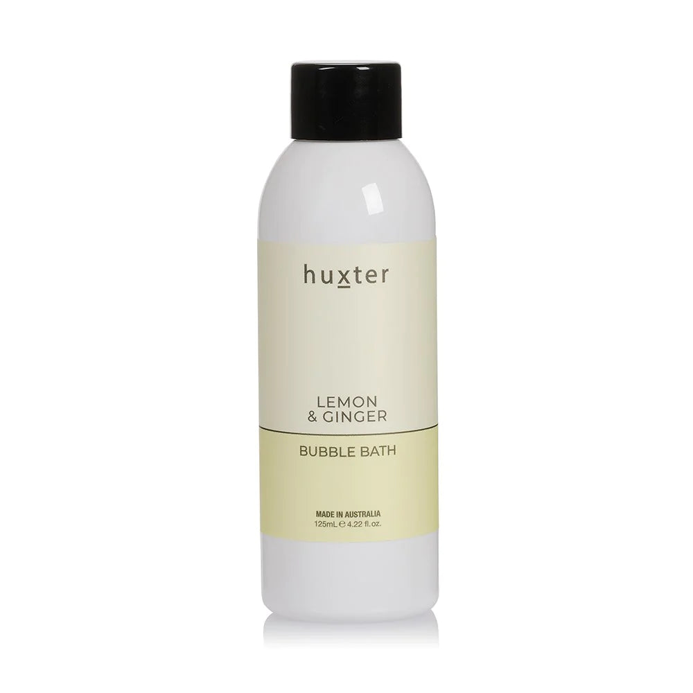 Huxter Mini Bubble Bath - Lemon & Ginger 125ml